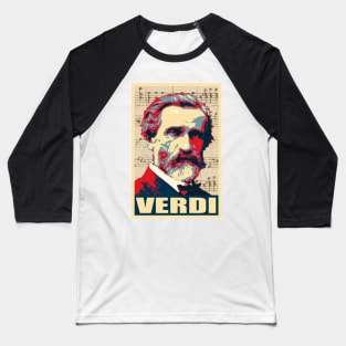 Giuseppe Verdi Baseball T-Shirt